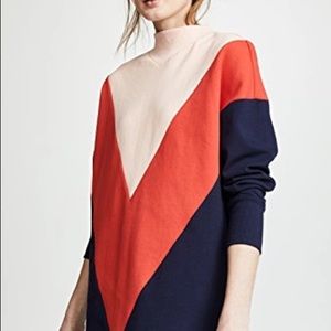 Scotch & Soda Red and Navy Dress